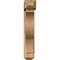 Ekena Millwork Funston Craftsman Rough Sawn Bracket w/ Offset Brace, Western Red Cedar, 8"W x 32"D x 44"H BKT0806X32X44FST04RWR - alternate 2